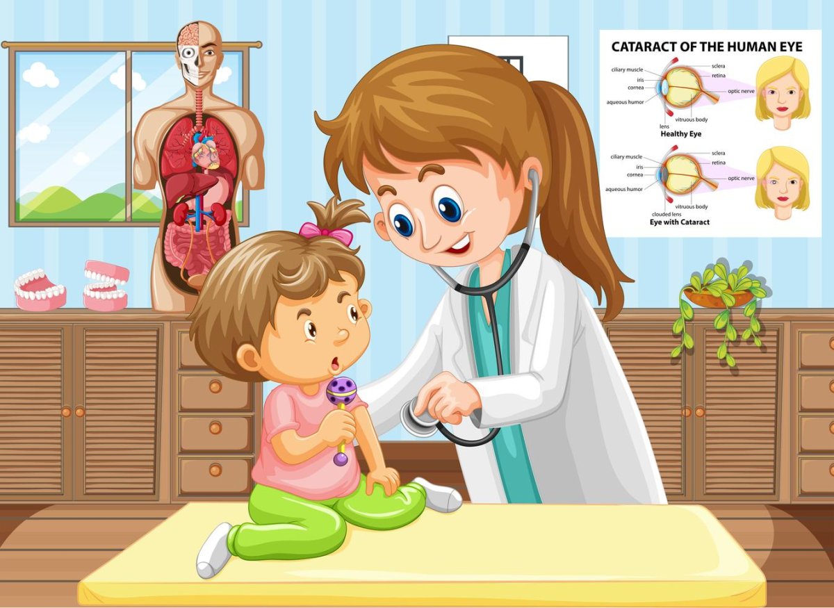 Врач иллюстрация для детей