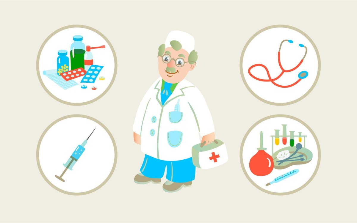 Профессия врач для детей