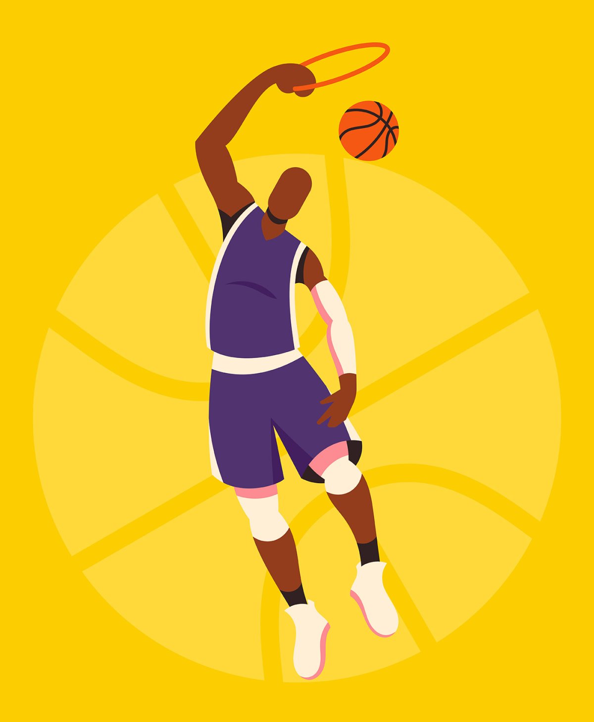 Баскетбол иллюстрации