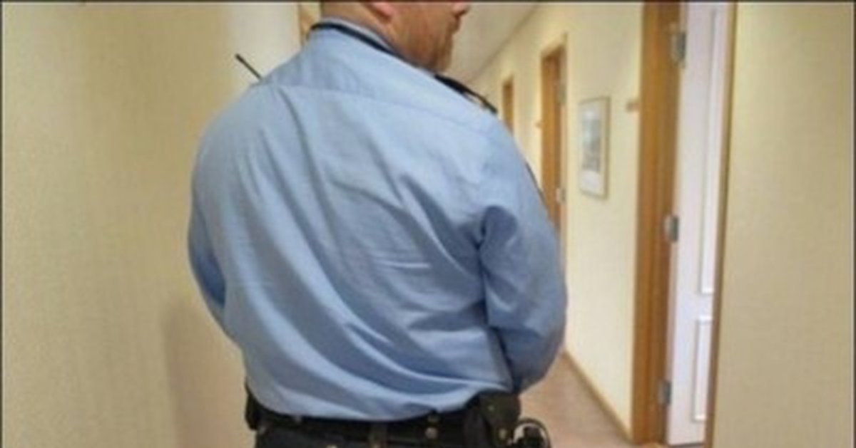 Охранник прикол