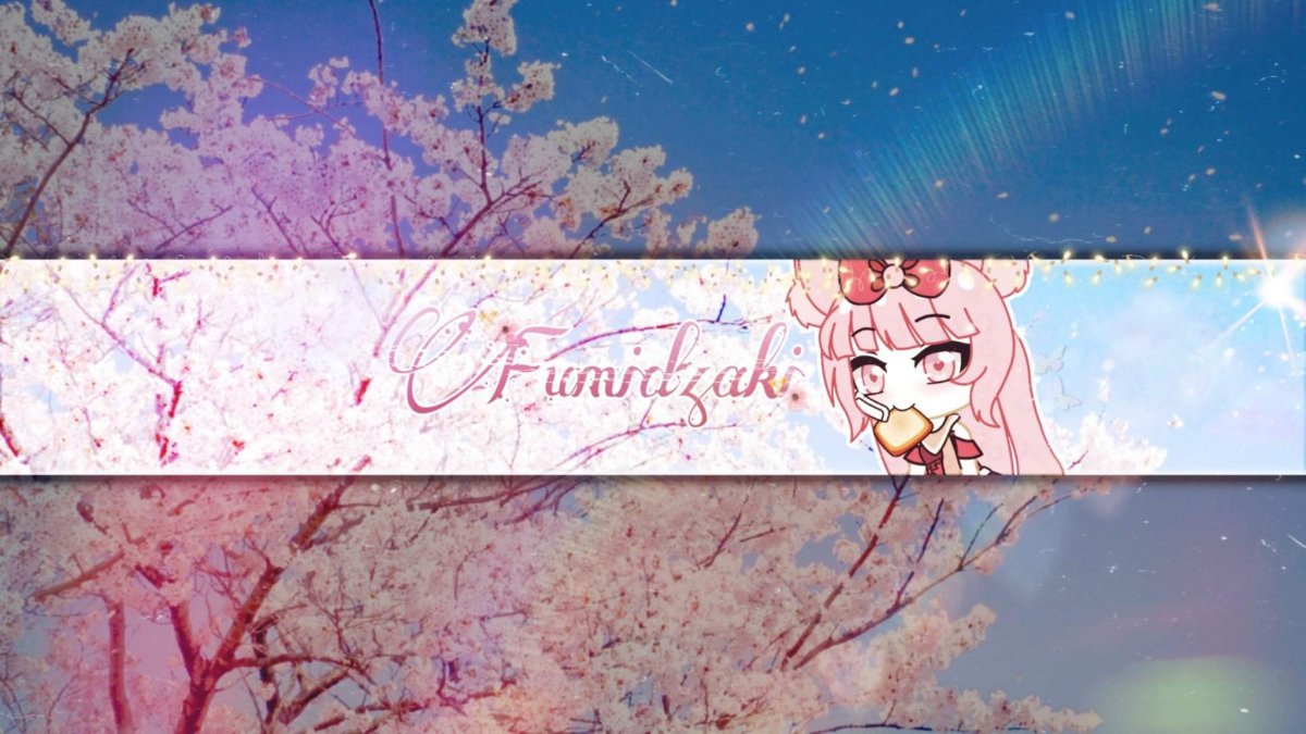 Красивые шапки для канала аниме