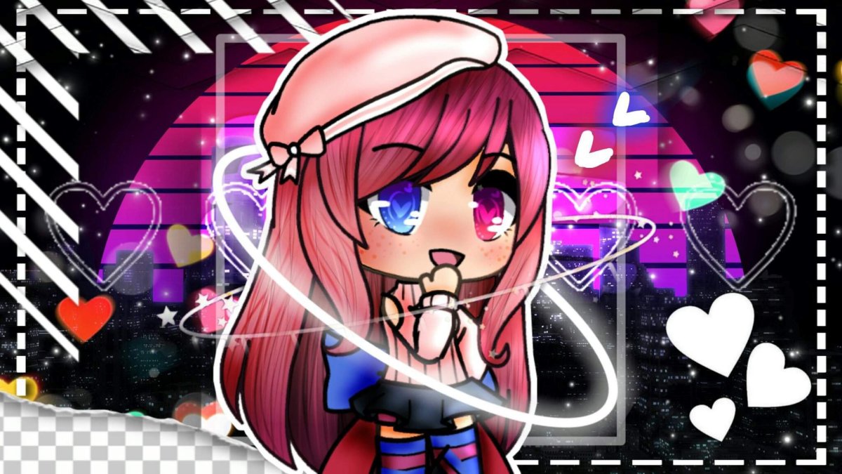 Арт для тик тока гача лайф