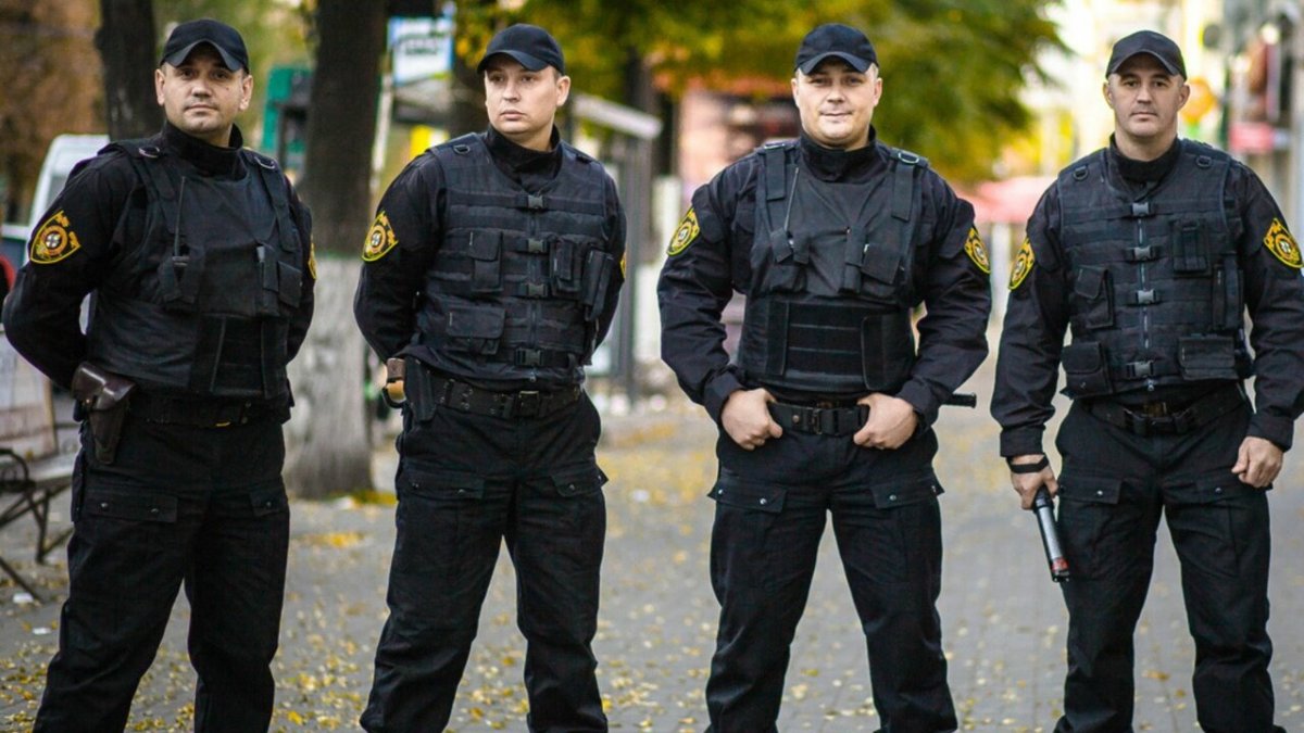 Костюм охранника ГБР Альфа черный