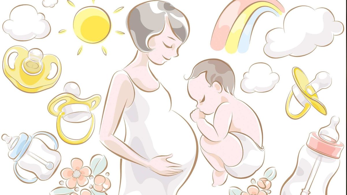 Беременная мультяшка