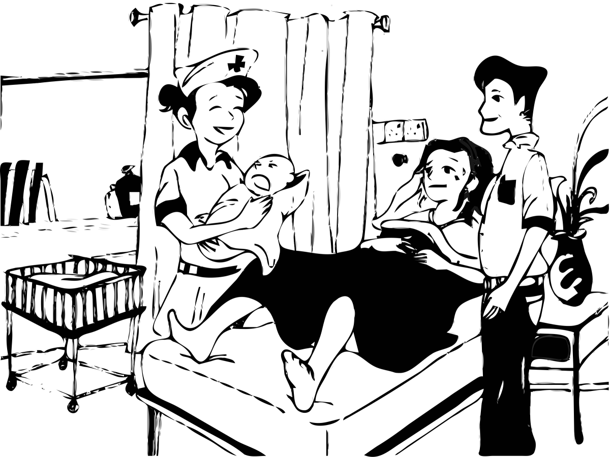 Роды картинки мультяшные