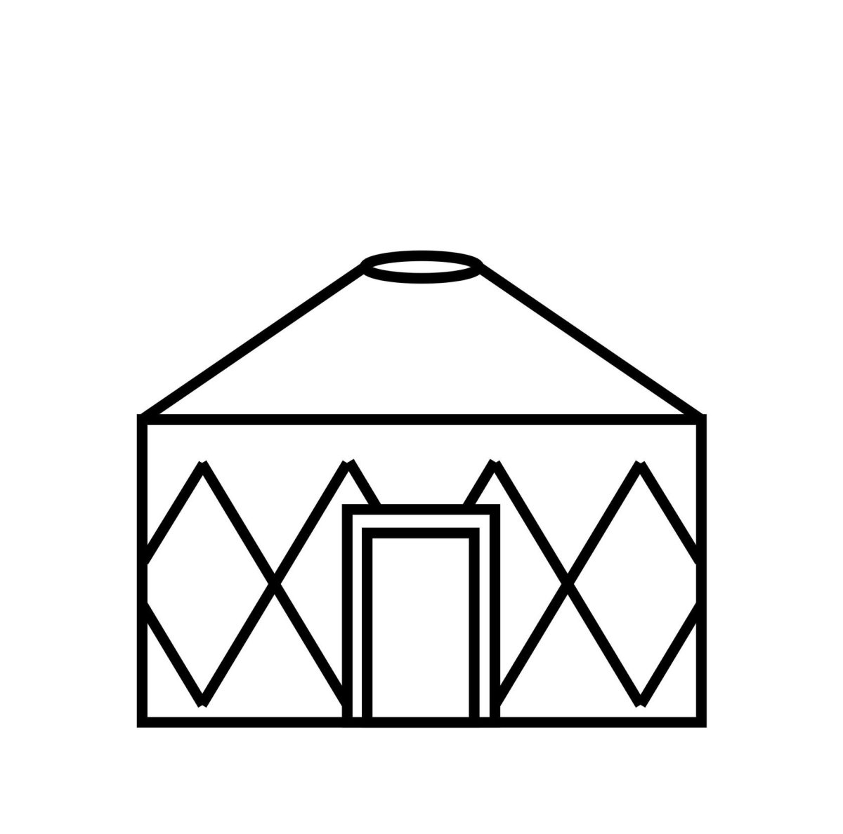 Казахская юрта