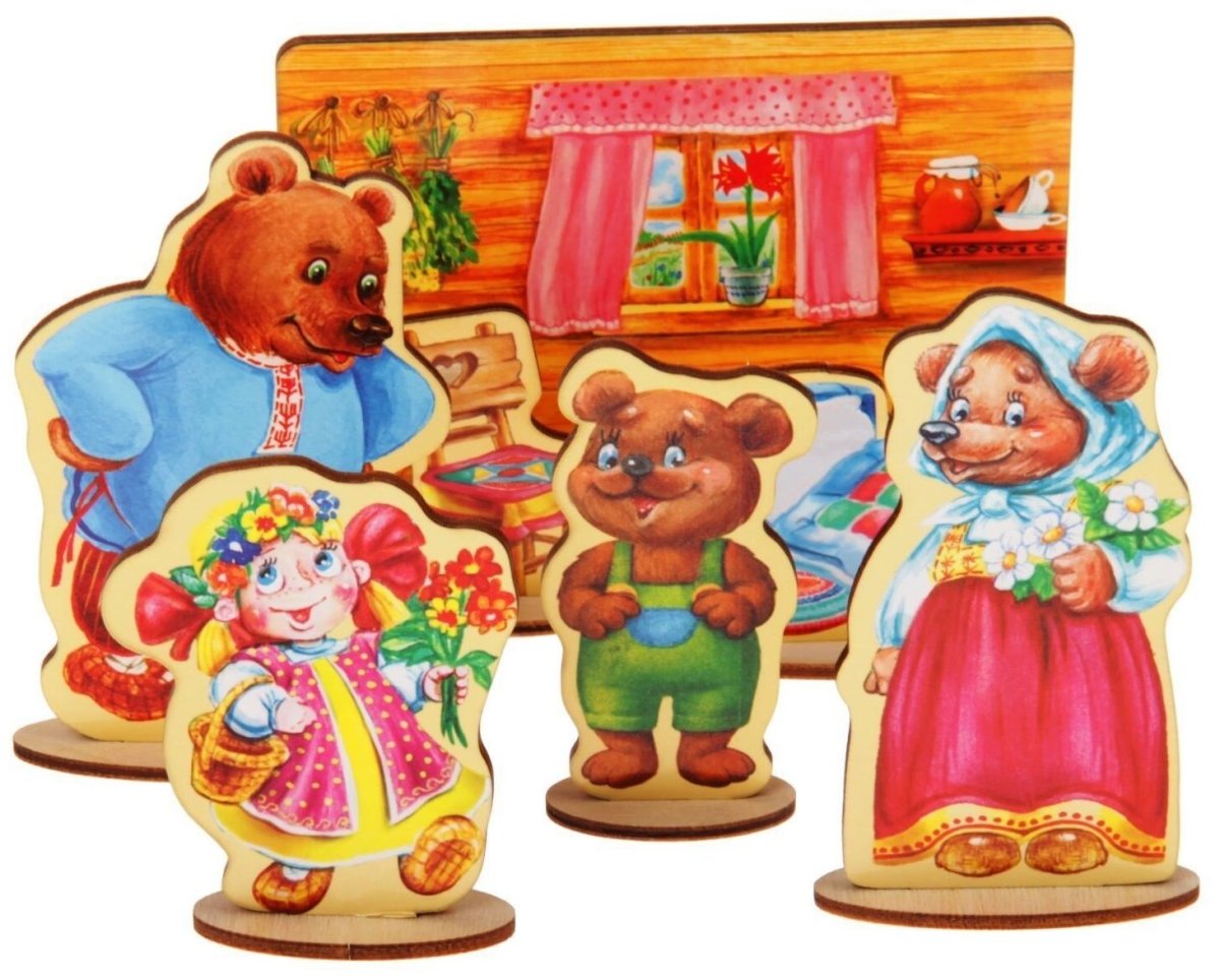 Кукольный театр "три медведя" д-701