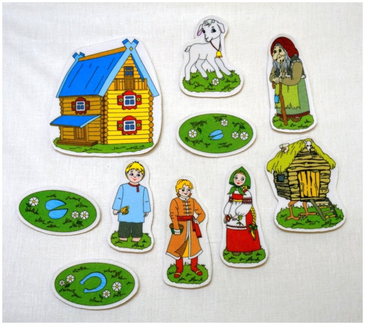 Гуси лебеди театр для фланелеграфа