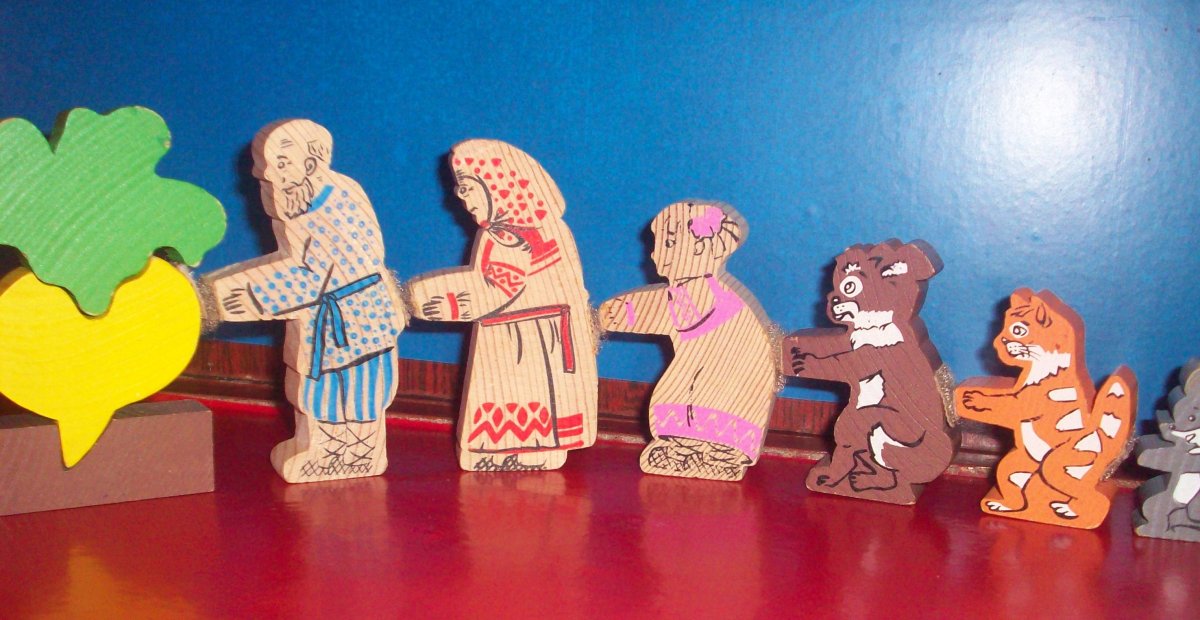 Кукольный театр дерево Репка