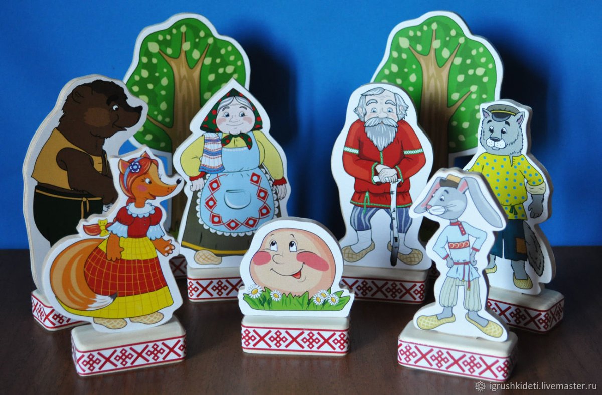 Настольный плоскостной театр