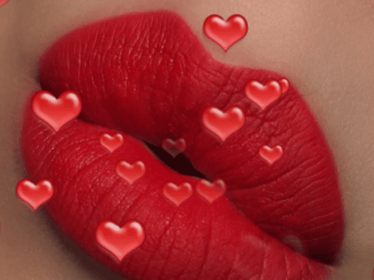 Картинка поцелуйчик губки