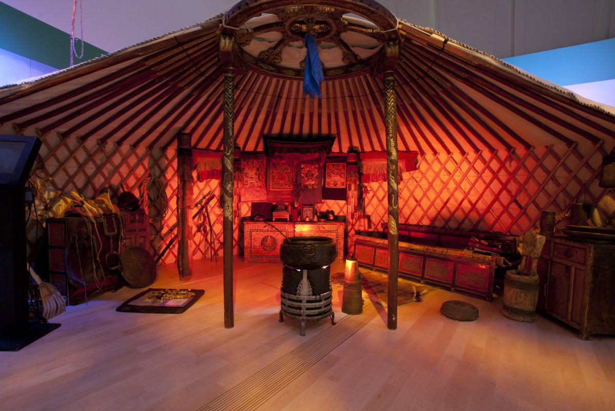 Монгольская юрта Чингисхана