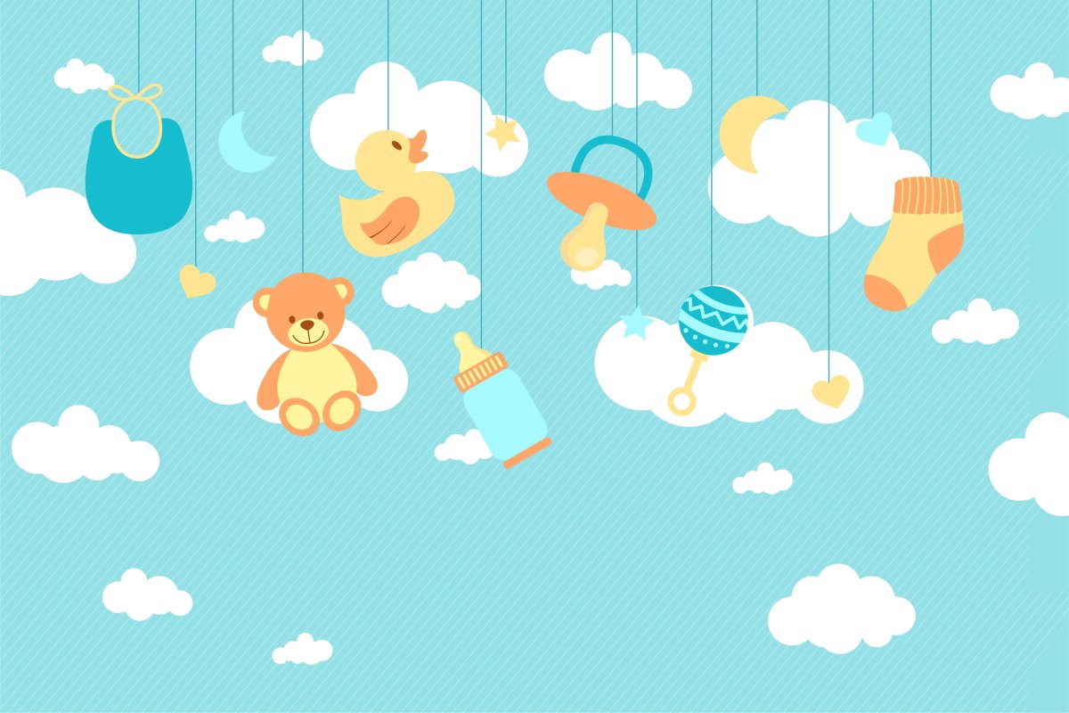 Фон для новорожденных