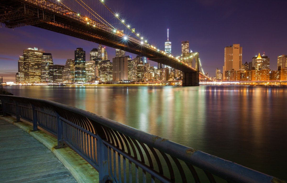 Бруклинский мост, Нью-Йорк, США