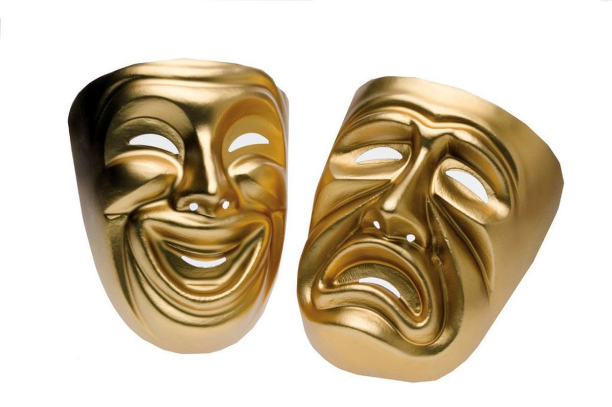 Золотая Театральная маска