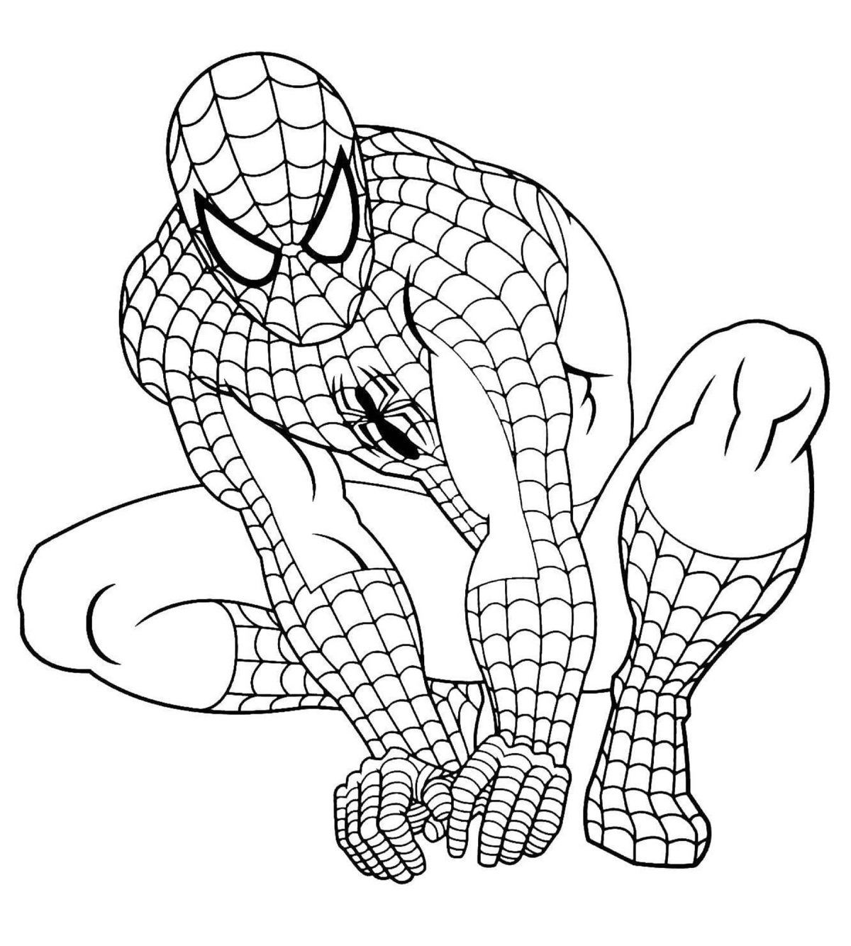 Раскраски человек паук the amazing Spider-man 2