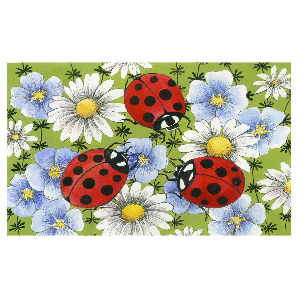 Панно Божья коровка