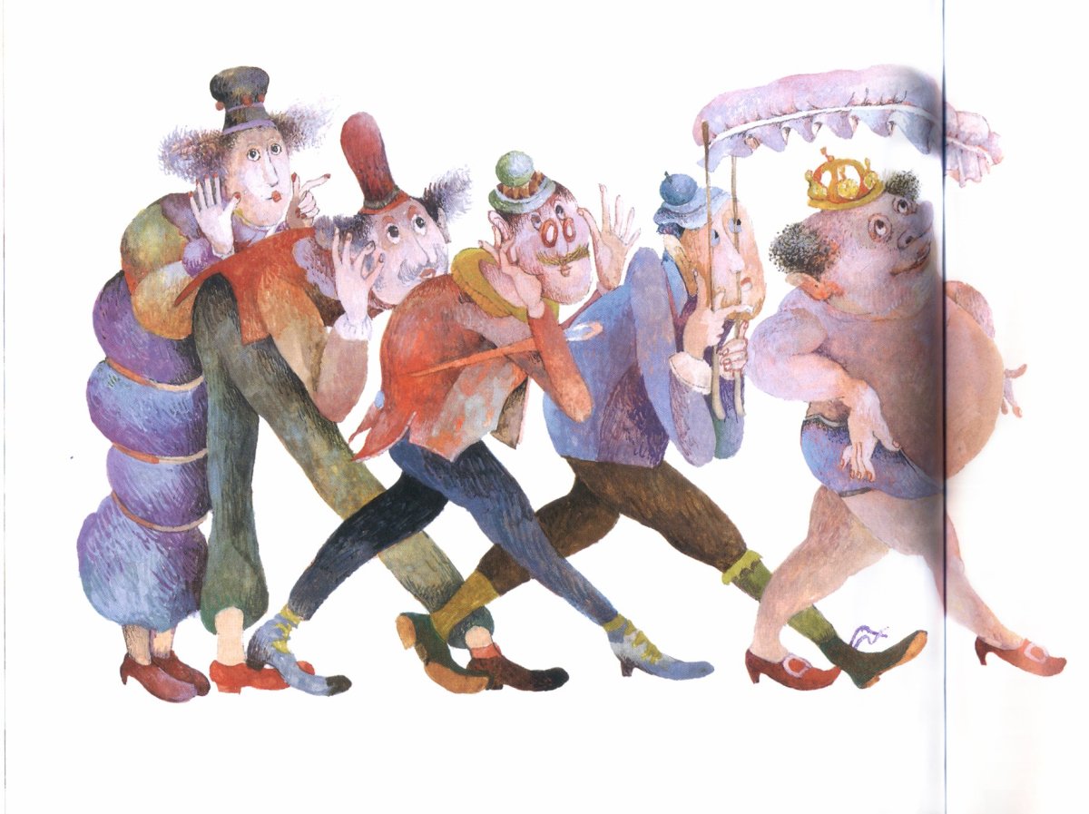 Новое платье короля Андерсен