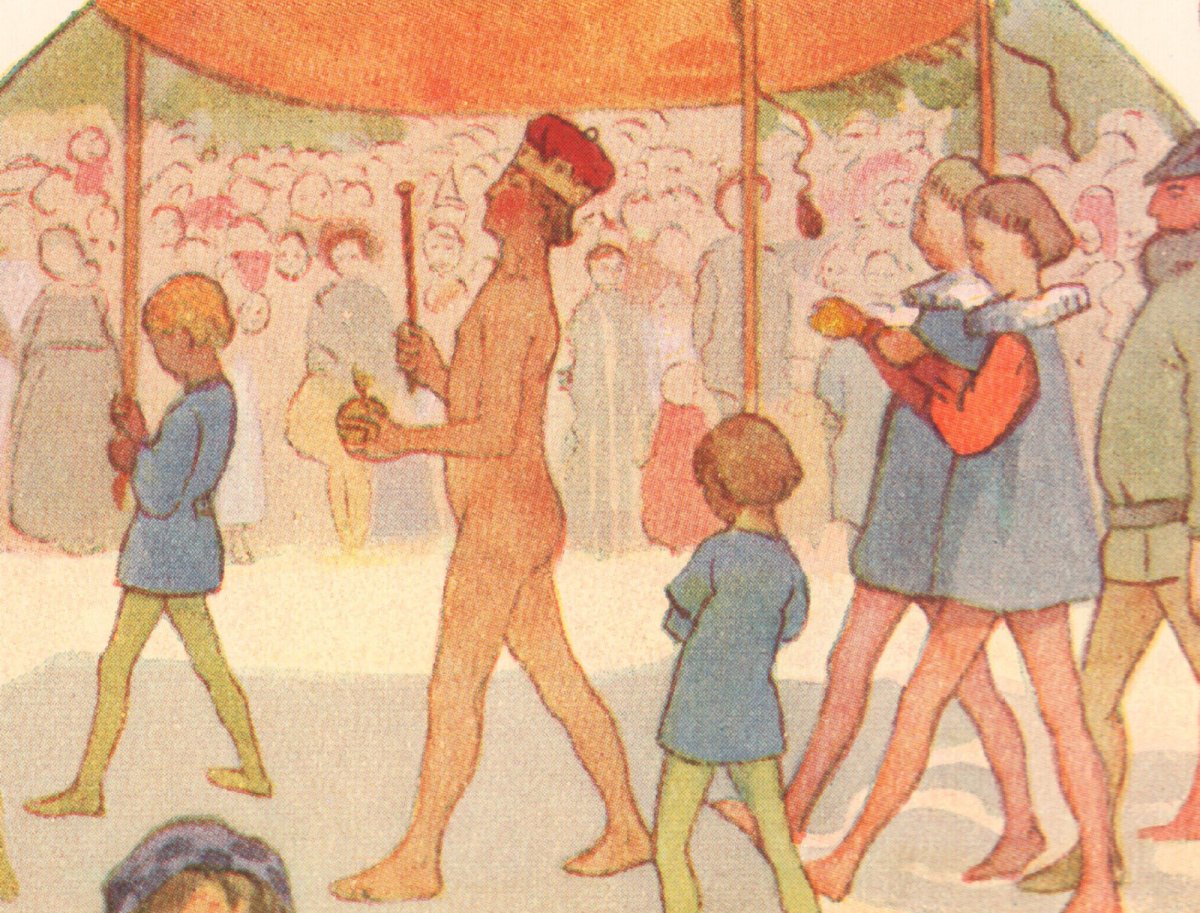 Новое платье короля арт