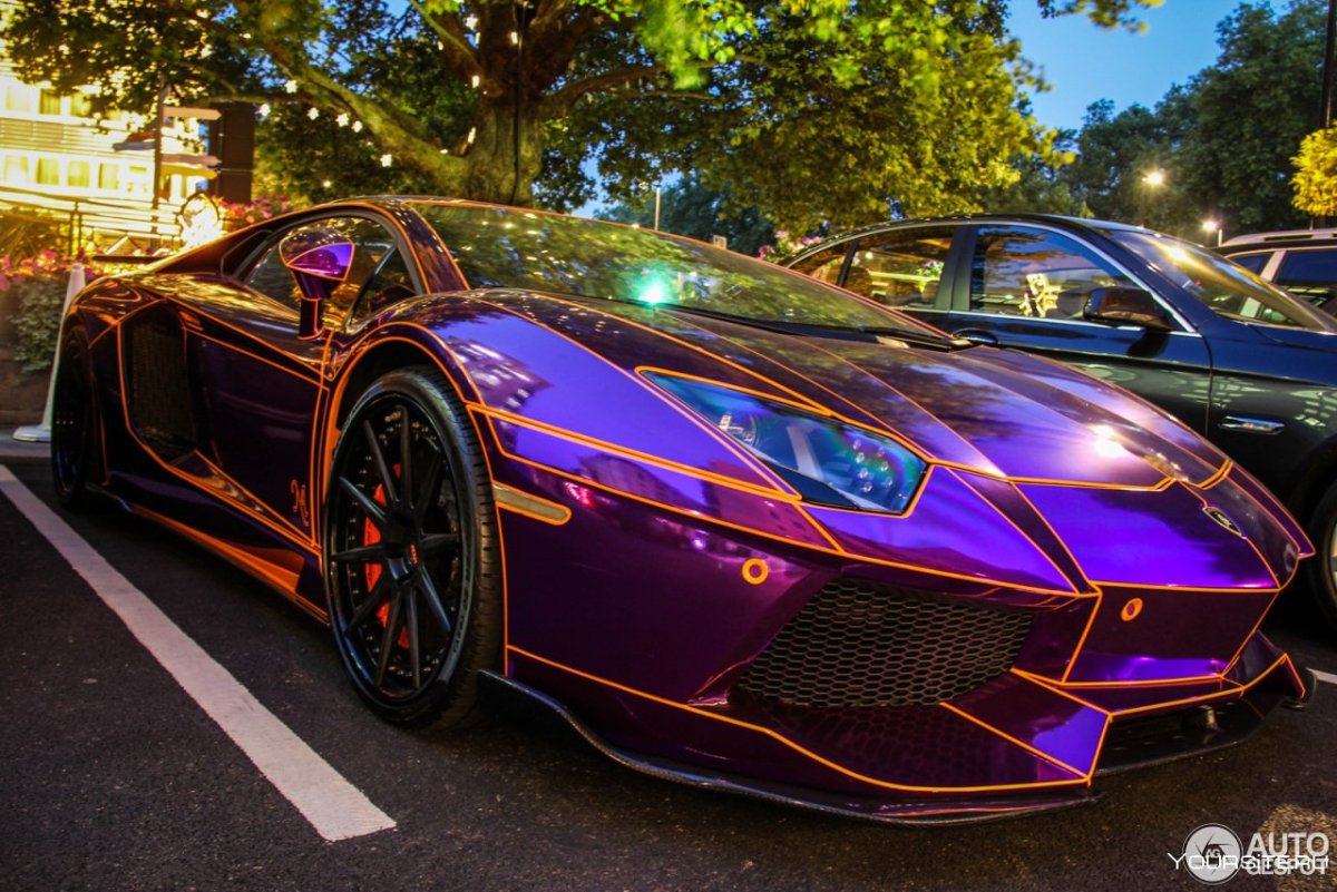 Ламборджини Хуракан разноцветная