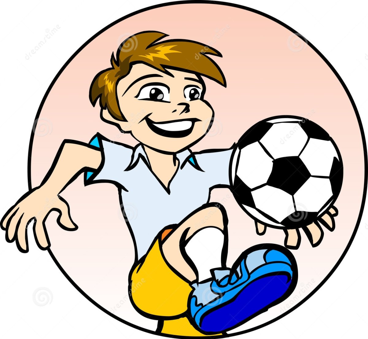 Дворовой футбол рисунок для детей