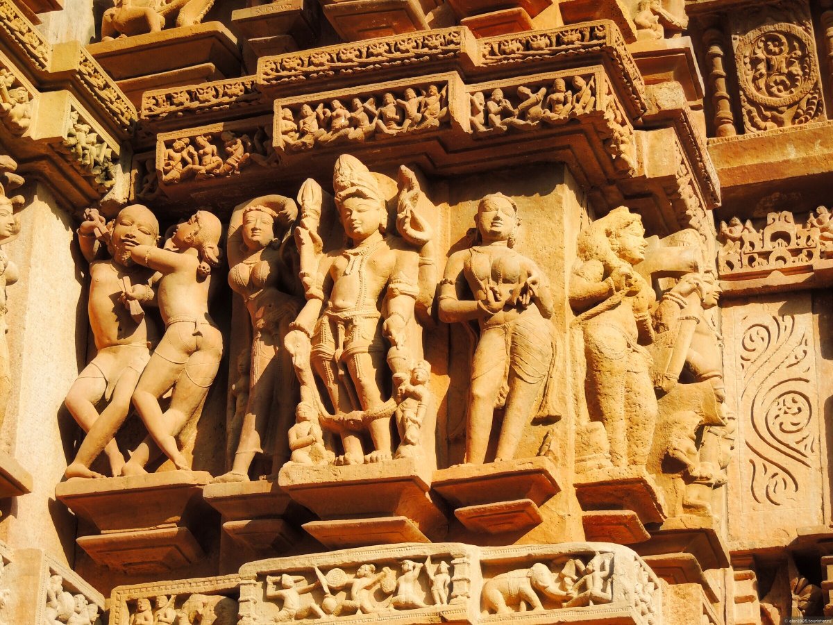 Храм Кхаджурахо Индия