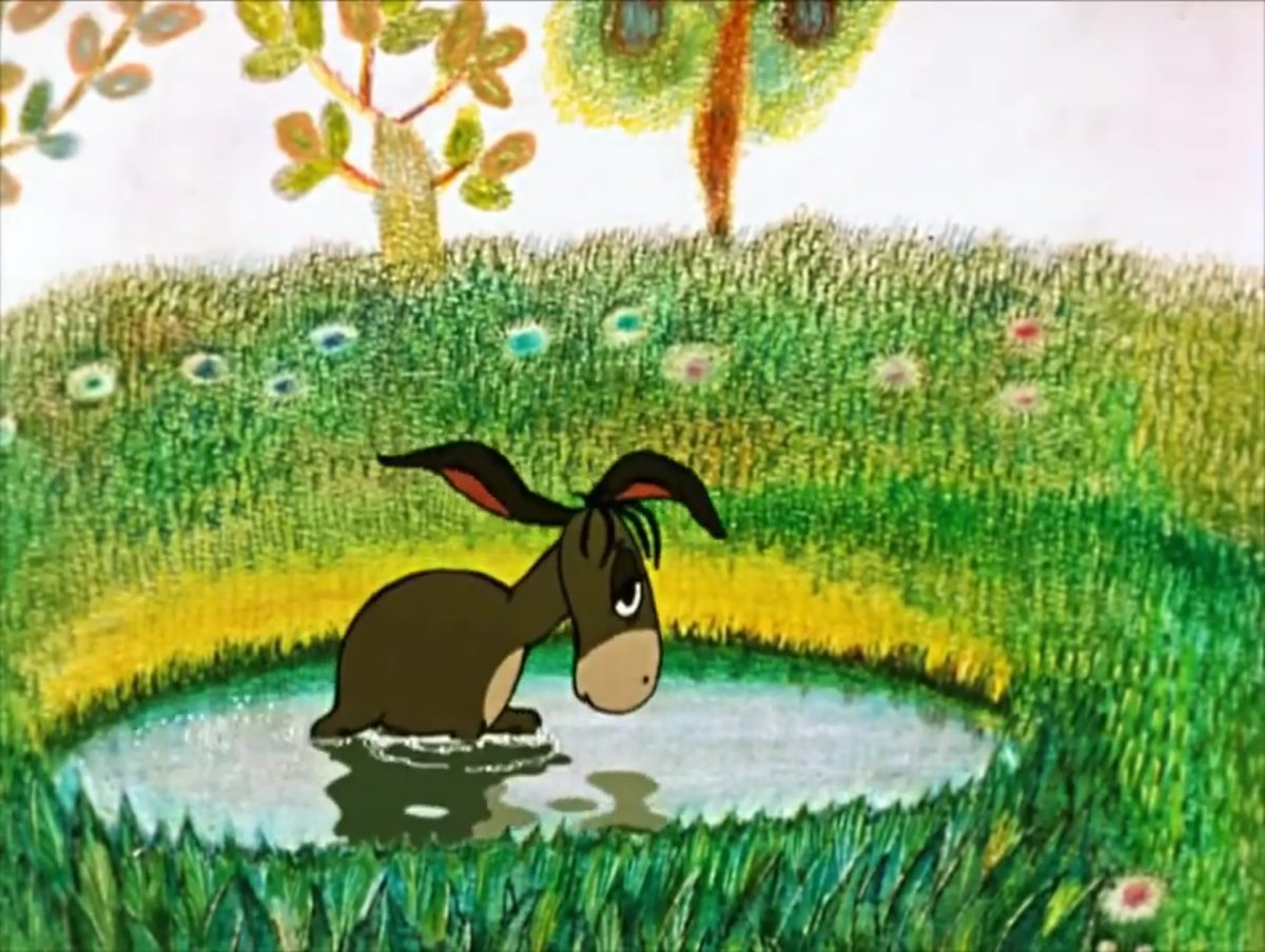 Винни пух Советский ослик