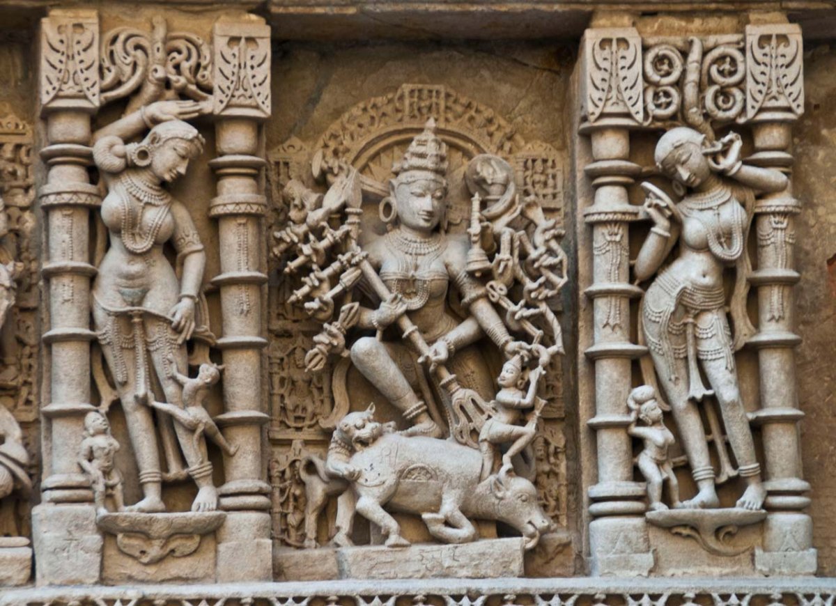 Скульптуры богинь древней Индии