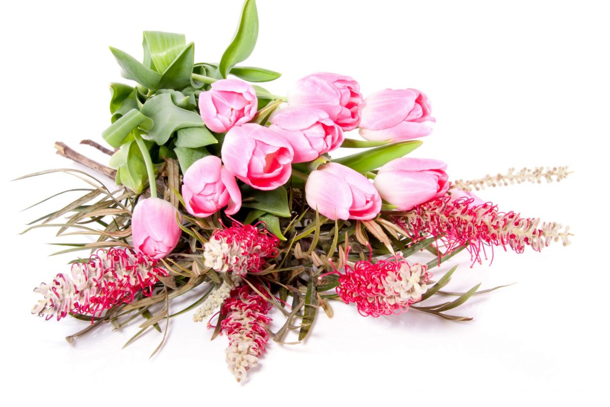 Красивый букет цветов для женщины