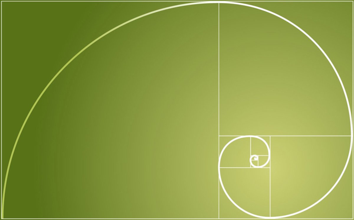 Фибоначчи золотое сечение фон