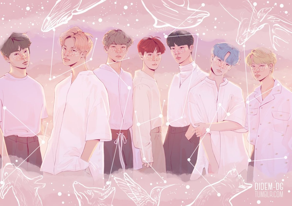 БТС арт вместе