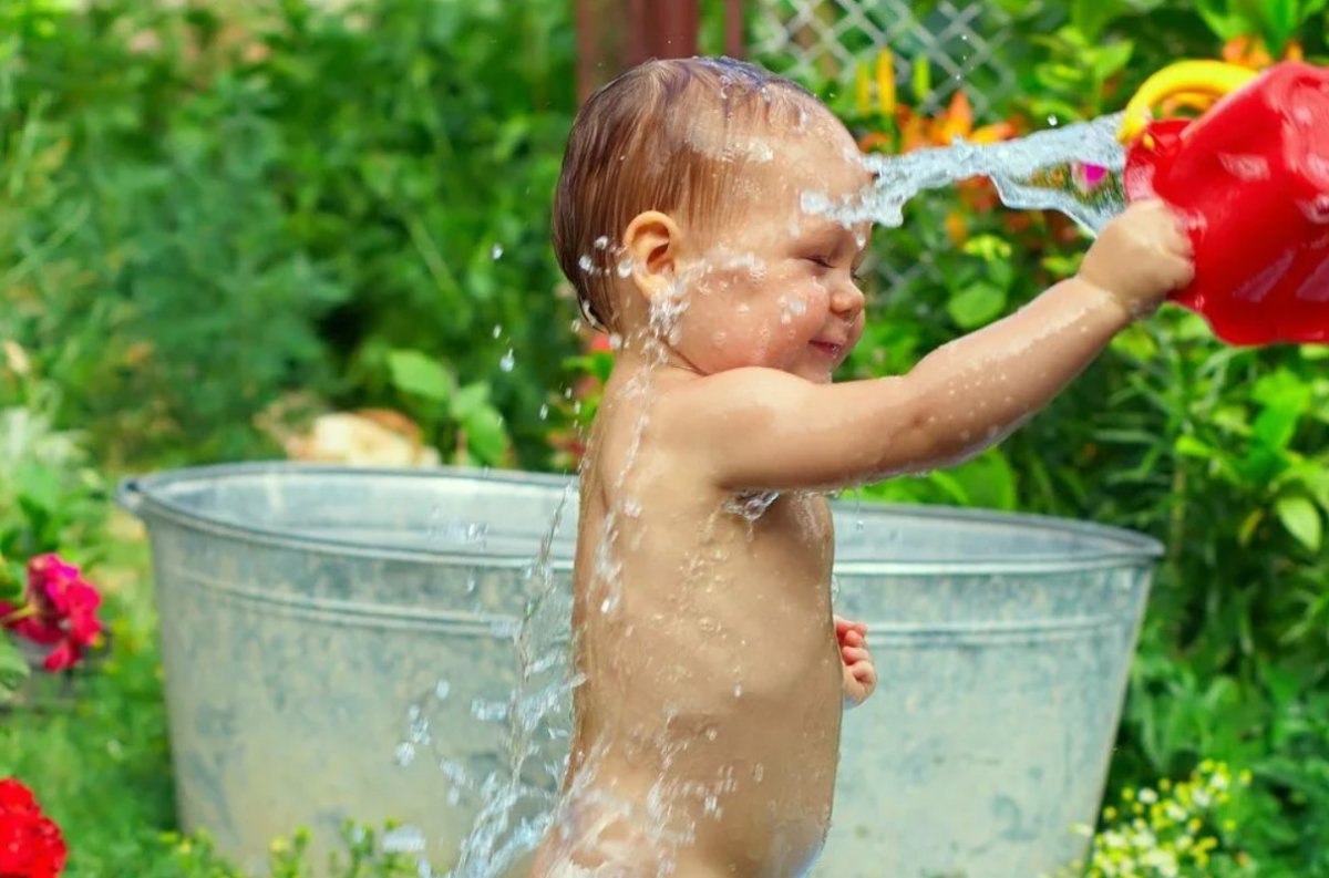 Воздушные ванны для детей