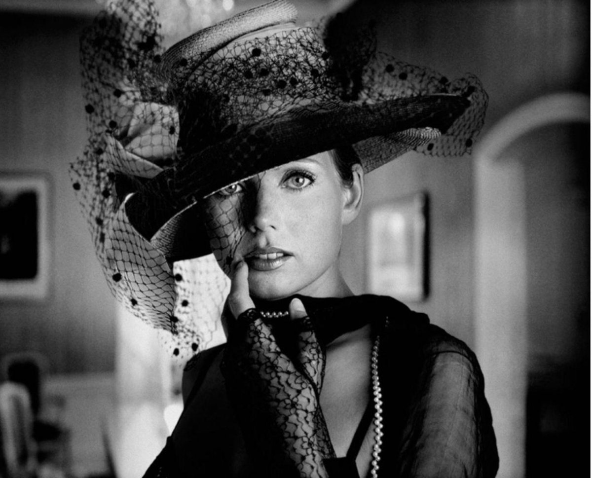 Интеллигентная дама в шляпе