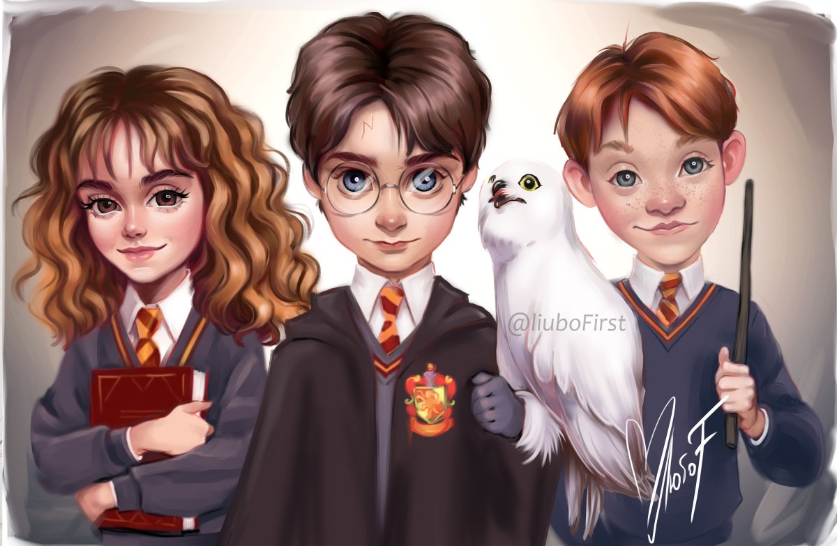 Гарри Поттер рисунок