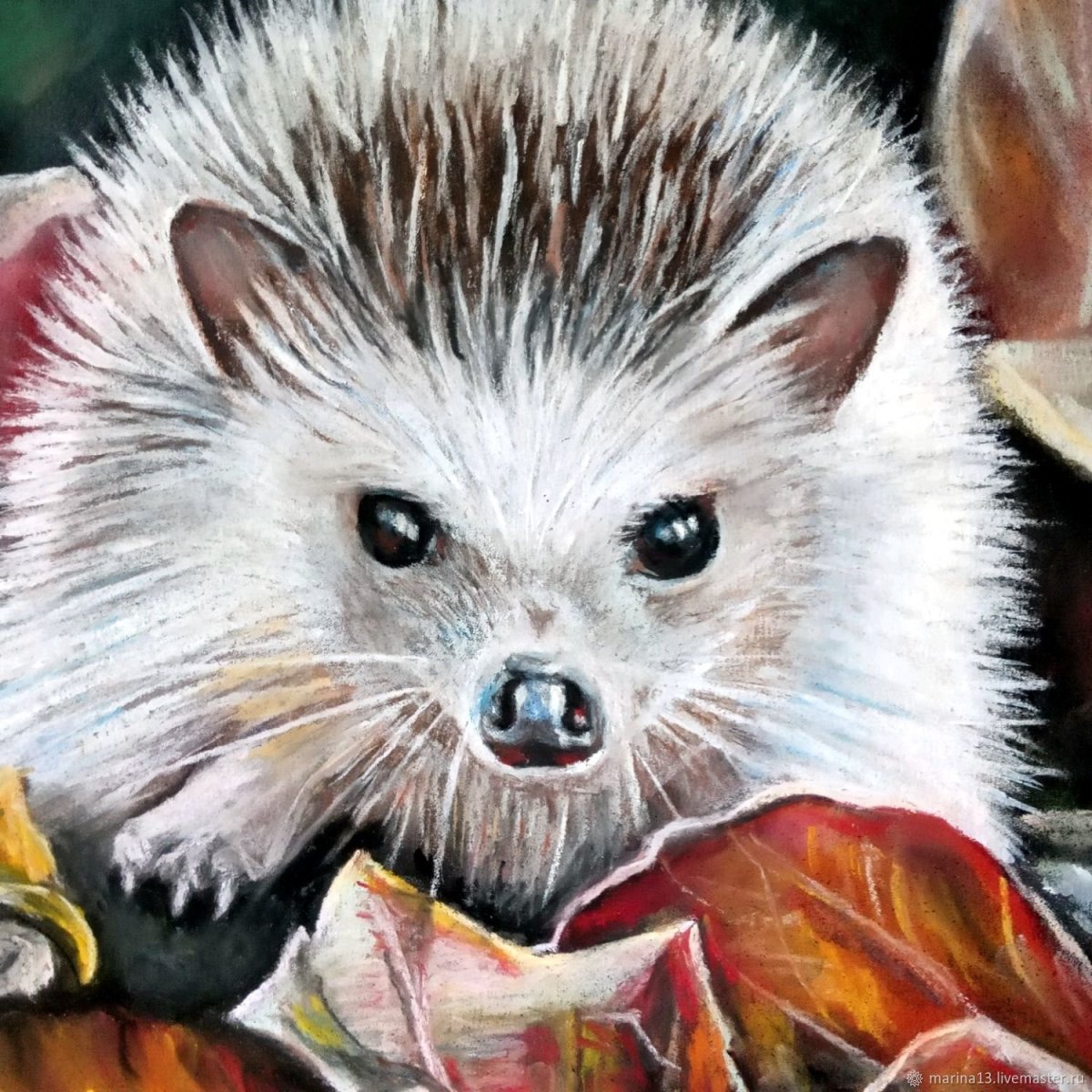 Еж в живописи