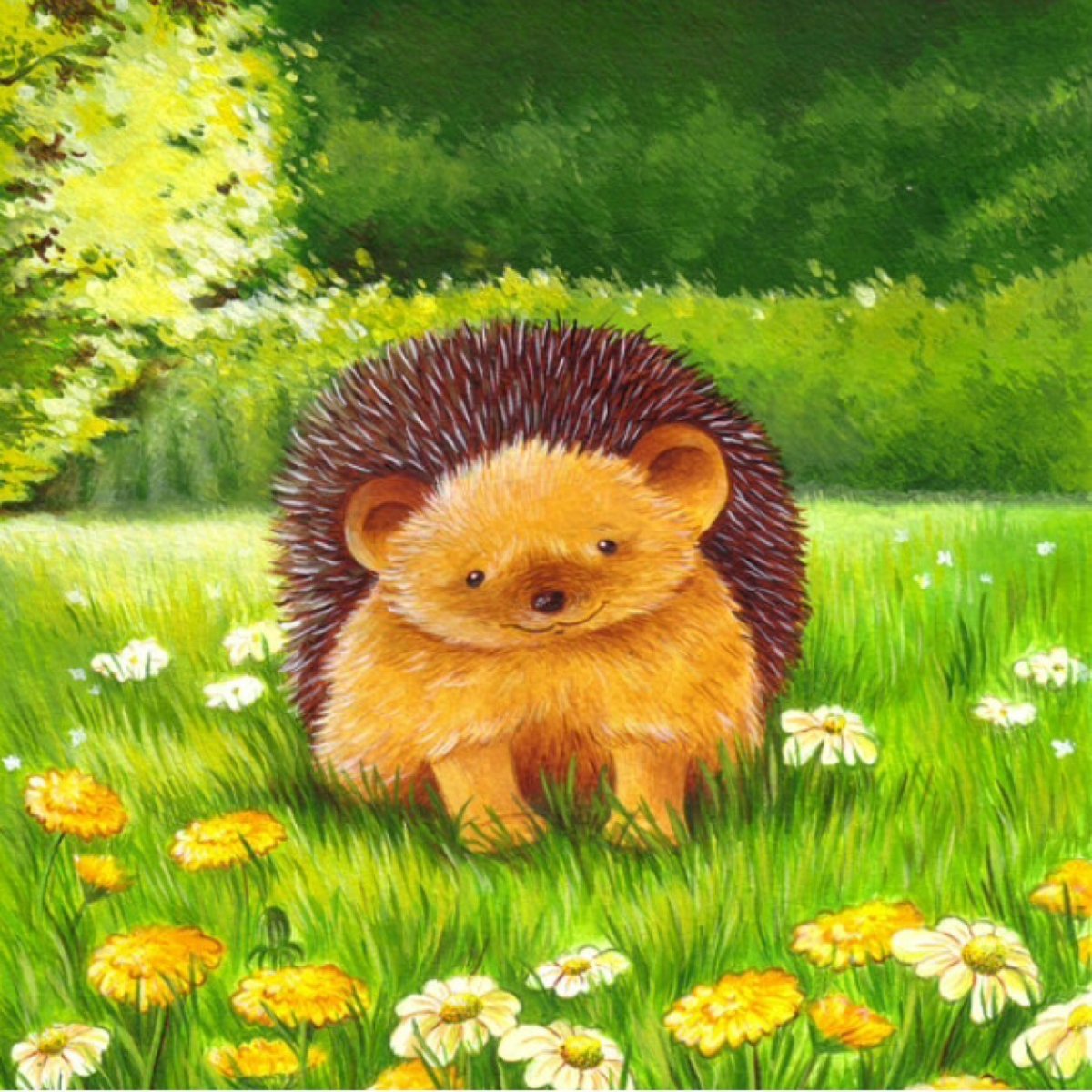 Ежик на Поляне