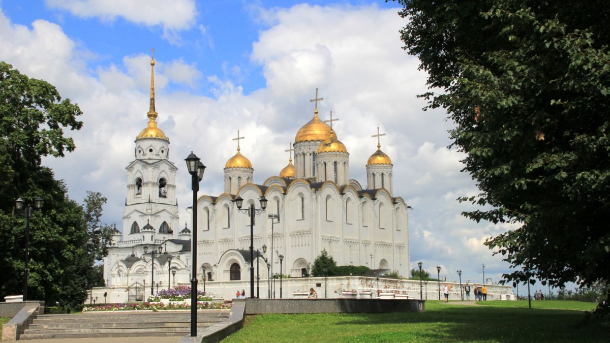 Золотые ворота во Владимире 12 век