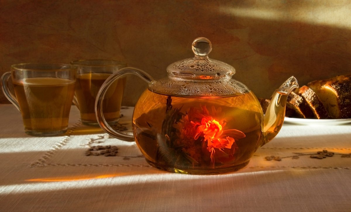 Осенний вечер чай