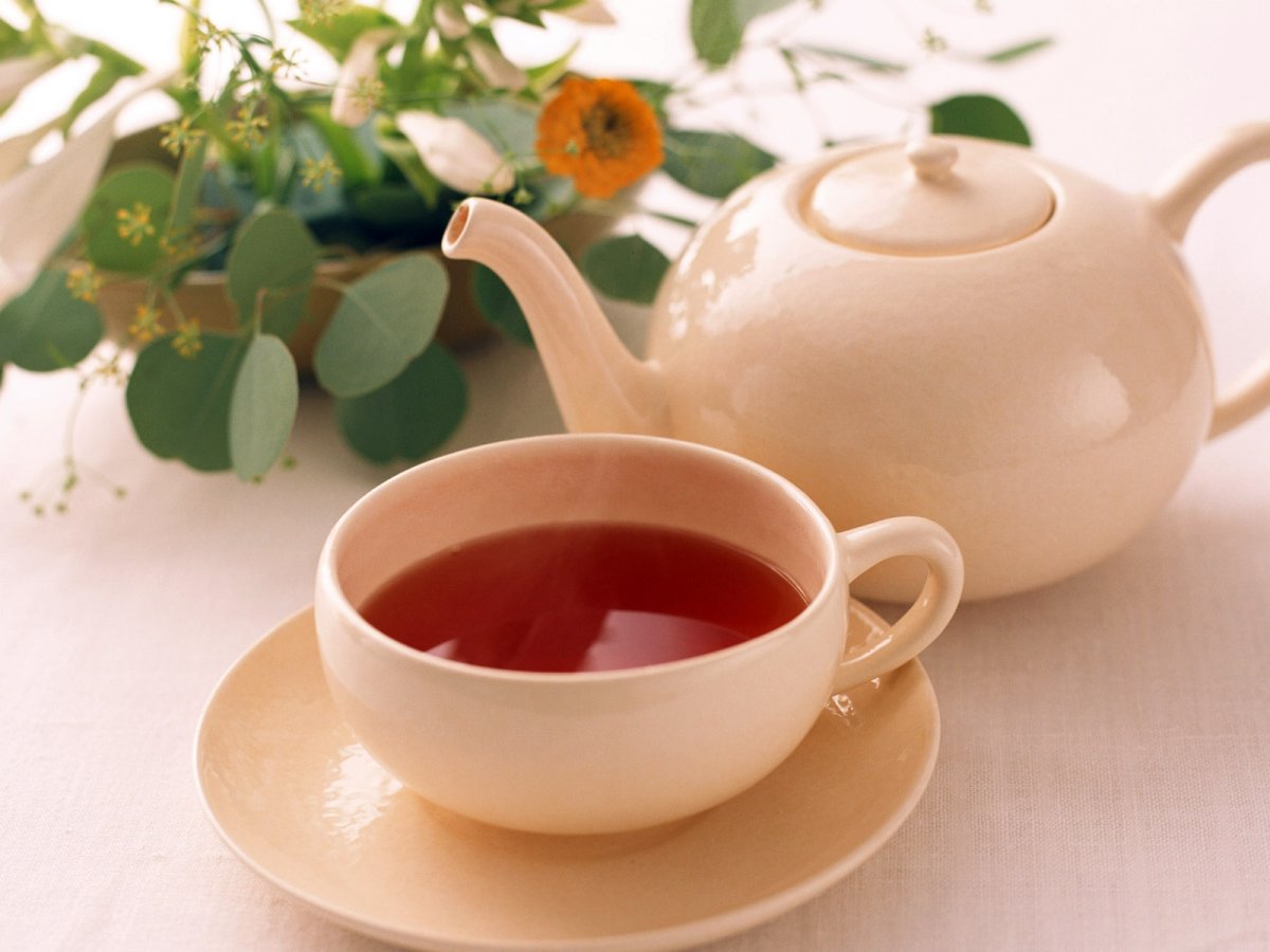 Чашка ароматного чая