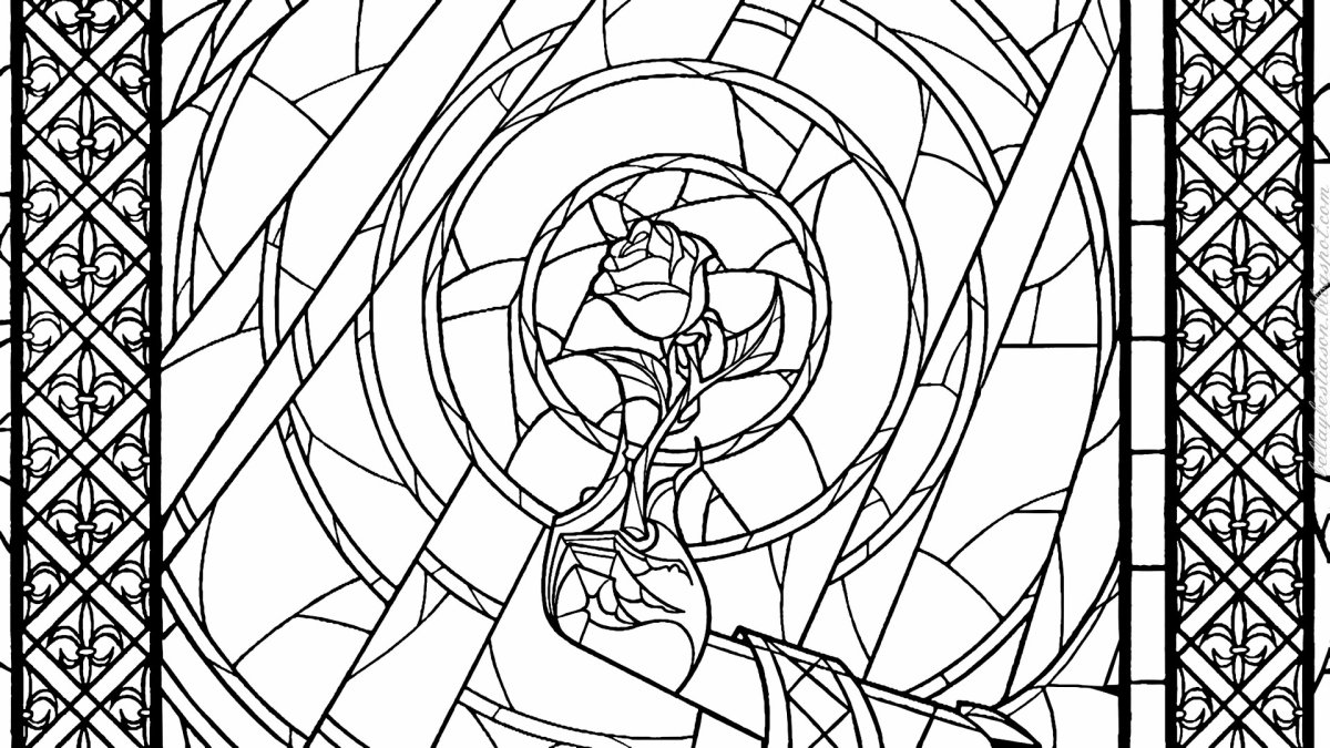 Контур для витража