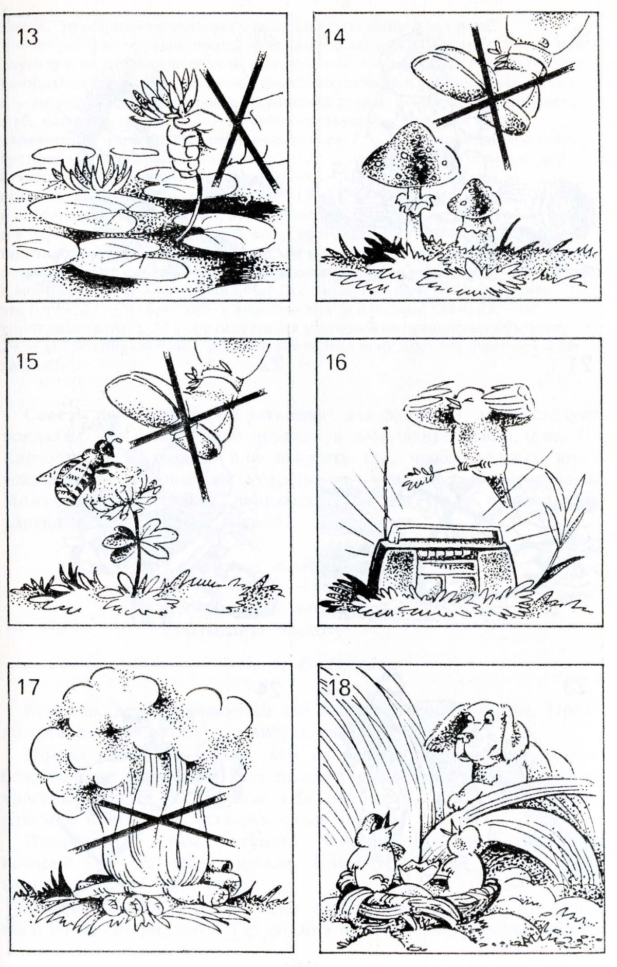 Знаки охраны животных