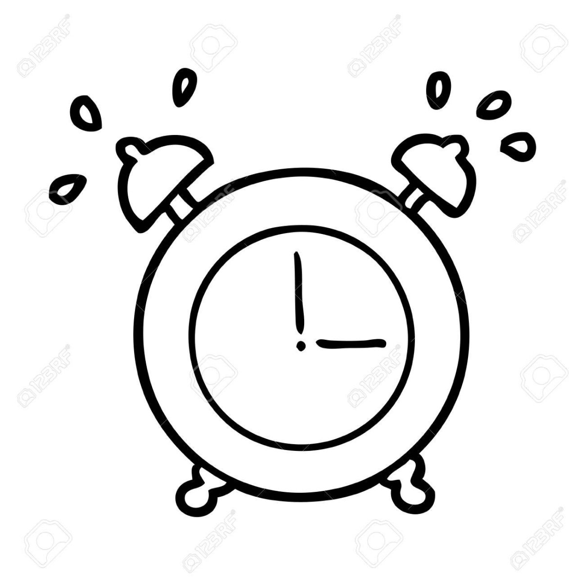 Будильник мультяшный