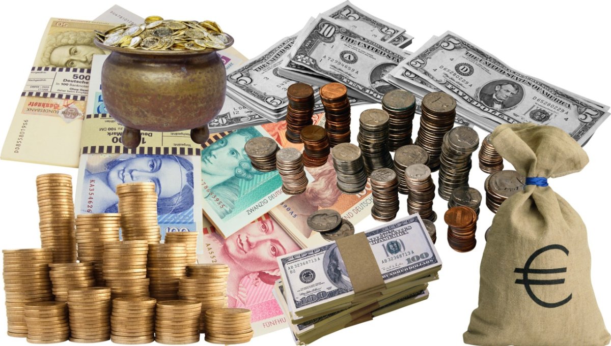 Деньги из разных источников