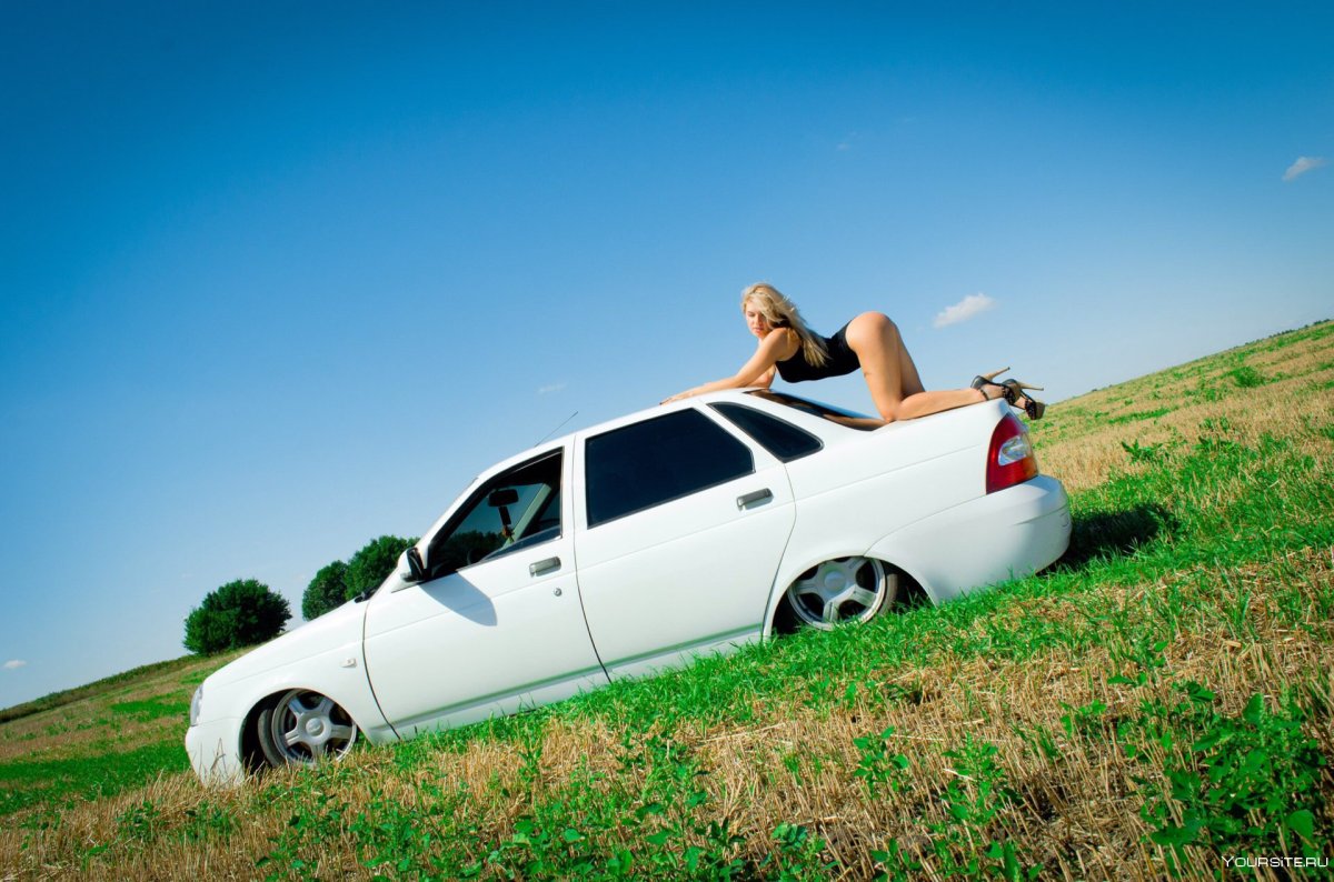 Приора на обои