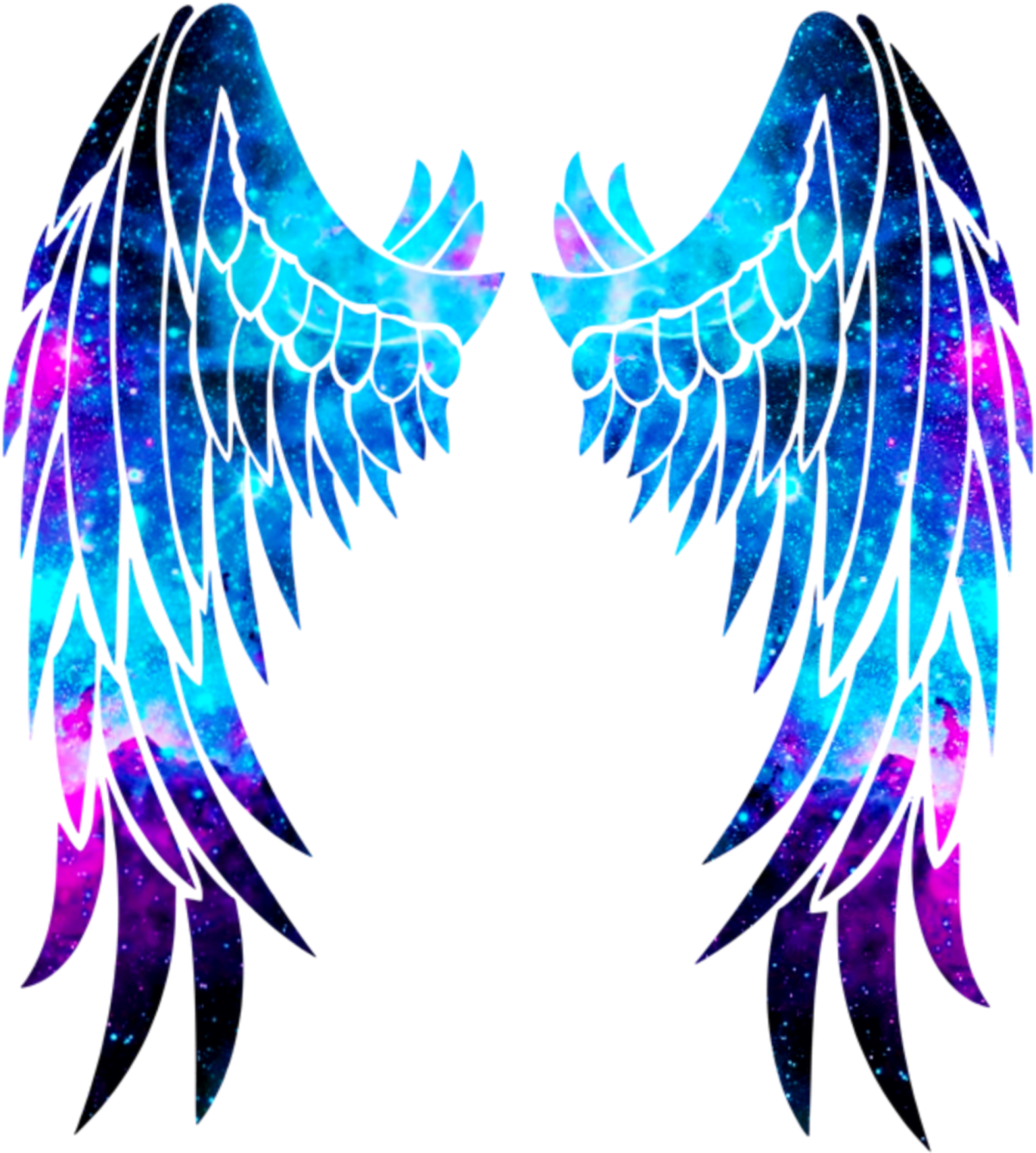 Крылья неон