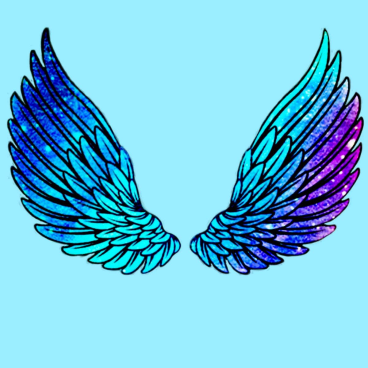 Ангел с крыльями