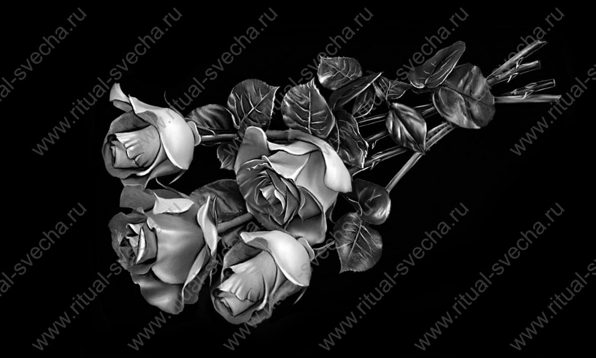 Розы для гравировки