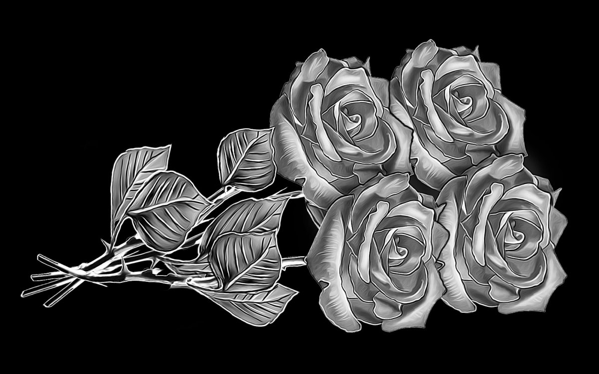 Розы на памятник