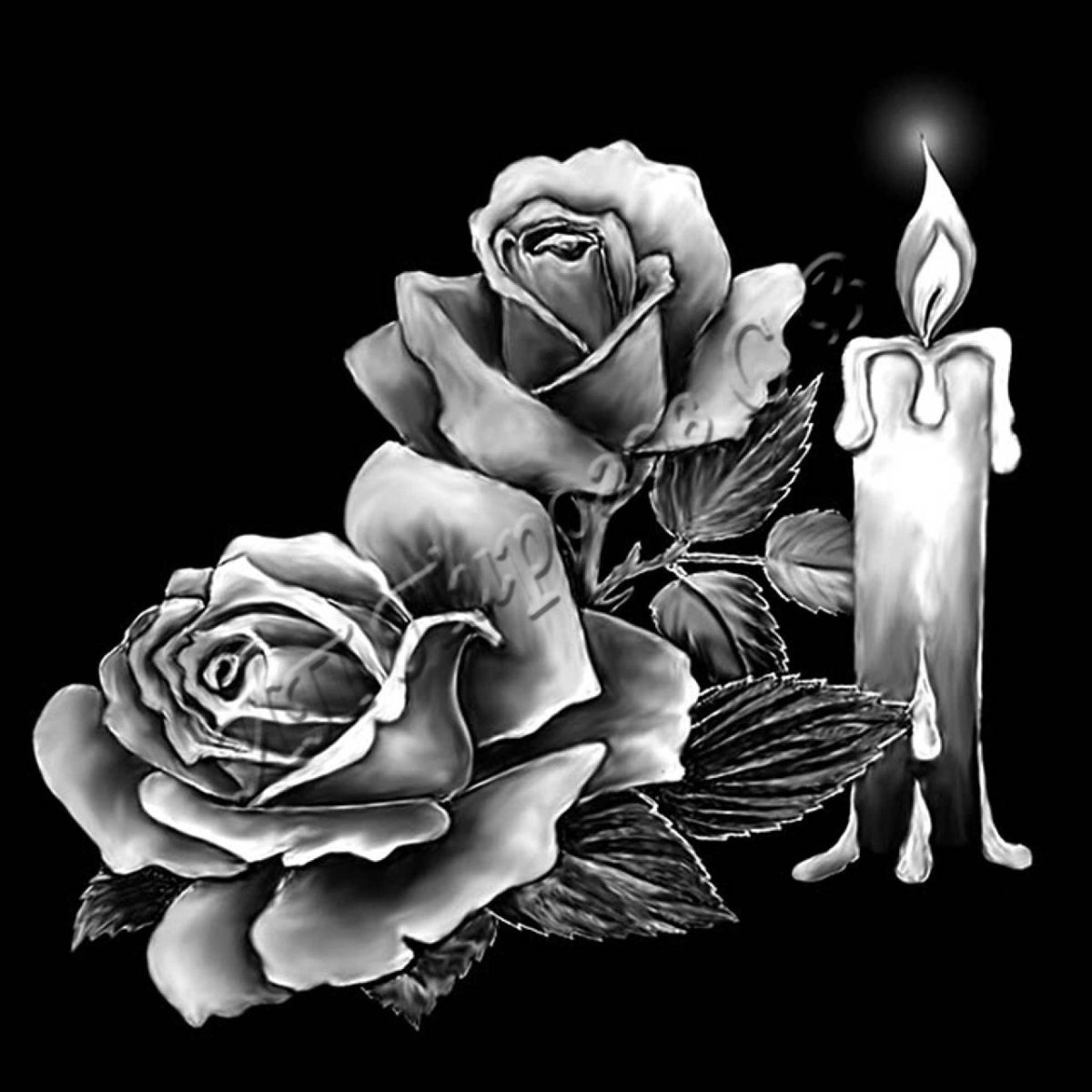 Розы для гравировки