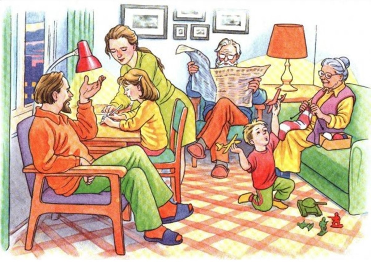 Рассказ по картинкам для школьников